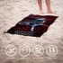 Kép 5/6 - Naruto Itachi fürdőlepedő, strand törölköző 70x140cm (Fast Dry)