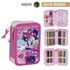 Kép 1/5 - Disney Minnie Dots tolltartó töltött 3 emeletes