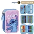 Kép 1/5 - Disney Lilo és Stitch, A csillagkutya Hibiscus tolltartó töltött 3 emeletes