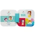 Kép 3/3 - Disney Hercegnők Clemmy Snow White and Belle építőkocka szett könyvvel Clementoni