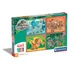 Kép 1/5 - Jurassic World On the Loose 4 az 1-ben puzzle Clementoni