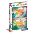 Kép 1/3 - Dinoszaurusz Funny 2x20 db-os puzzle Clementoni