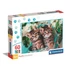 Kép 1/2 - Cicás Lovely Twins 60 db-os puzzle Clementoni
