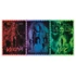 Kép 2/8 - Stranger Things Vecna's Curse 520 db-os puzzle LED-es keretben Clementoni