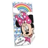 Kép 2/2 - Disney Minnie Rainbows fürdőlepedő, strand törölköző 70x140cm