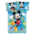 Kép 1/2 - Disney Mickey Joyful gyerek, ovis ágyneműhuzat 100×135 cm, 40×60 cm