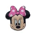 Kép 1/3 - Disney Minnie Head 3D formapárna, díszpárna 35 cm Velúr