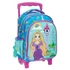 Kép 1/3 - Disney Hercegnők Rapunzel gurulós ovis hátizsák, táska 30 cm