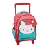 Kép 1/4 - Hello Kitty Sweetheart gurulós ovis hátizsák, táska 30 cm