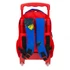 Kép 3/4 - Pókember Blue gurulós ovis hátizsák, táska 30 cm