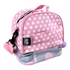Kép 2/3 - Disney Minnie Pretty in Pink thermo uzsonnás táska 21 cm