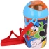 Kép 2/2 - Disney Mickey Color Flow műanyag szívószálas kulacs akasztóval 450 ml
