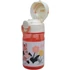 Kép 2/2 - Disney Minnie Floral műanyag szívószálas kulacs akasztóval 350 ml