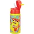 Kép 2/3 - Play-Doh Happy alumínium szívószálas kulacs akasztóval 500 ml