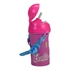 Kép 2/2 - Barbie Happy Thoughts műanyag szívószálas kulacs akasztóval 500 ml