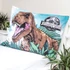 Kép 4/5 - Jurassic World Roar sötétben világító ágyneműhuzat 140×200cm, 70x90 cm