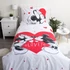 Kép 2/3 - Disney Mickey, Minnie Love ágyneműhuzat 140×200cm, 70×90 cm