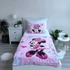 Kép 2/4 - Disney Minnie Flowers gyerek, ovis ágyneműhuzat 100×135cm, 40×60 cm