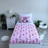 Kép 3/4 - Disney Minnie Flowers gyerek, ovis ágyneműhuzat 100×135cm, 40×60 cm