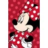 Kép 1/3 - Disney Minnie Red mikroflanel takaró 100x150cm