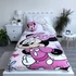 Kép 3/3 - Disney Minnie Flowers mikroflanel takaró 100x150cm