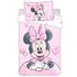 Kép 1/4 - Disney Minnie Powder Pink gyerek, ovis ágyneműhuzat 100×135 cm, 40×60 cm