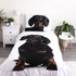 Kép 2/4 - Kutyás Dachshund ágyneműhuzat 140×200cm, 70×90 cm