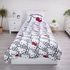 Kép 3/4 - Hello Kitty White ágyneműhuzat 140×200cm, 70×90 cm Kép 3/4 - Hello Kitty White ágyneműhuzat 140×200cm, 70×90 cm