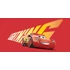 Kép 1/2 - Disney Verdák McQueen fürdőlepedő, strand törölköző 70*140cm