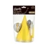 Kép 2/3 - Gold-Silver, Arany-Ezüst party szett 12 db-os
