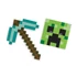 Kép 2/6 - Minecraft Green csákány és maszk szett