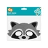 Kép 2/2 - Mosómedve Raccoon filc maszk 18 cm