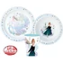 Kép 2/2 - Disney Jégvarázs Royally Cool Karácsonyi étkészlet, micro műanyag szett, pohárral 260 ml