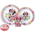 Kép 2/2 - Disney Minnie Spring étkészlet, micro műanyag szett, pohárral 260 ml