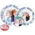 Kép 2/2 - Disney Jégvarázs Ice Magic étkészlet, micro műanyag szett bögrével 350 ml