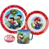 Kép 2/2 - Super Mario Mushroom Kingdom étkészlet, micro műanyag szett bögrével 265 ml