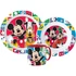 Kép 1/2 - Disney Mickey Better Together étkészlet, micro műanyag szett bögrével 265 ml