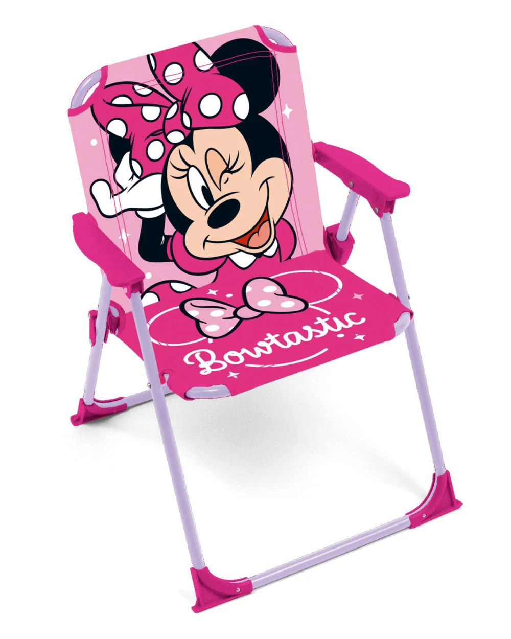 Disney Minnie Bowtastic összecsukható, kempingszék 38x32x53 cm