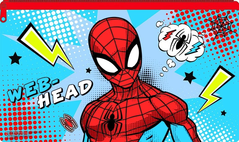 Pókember gyerek neszeszer, tolltartó