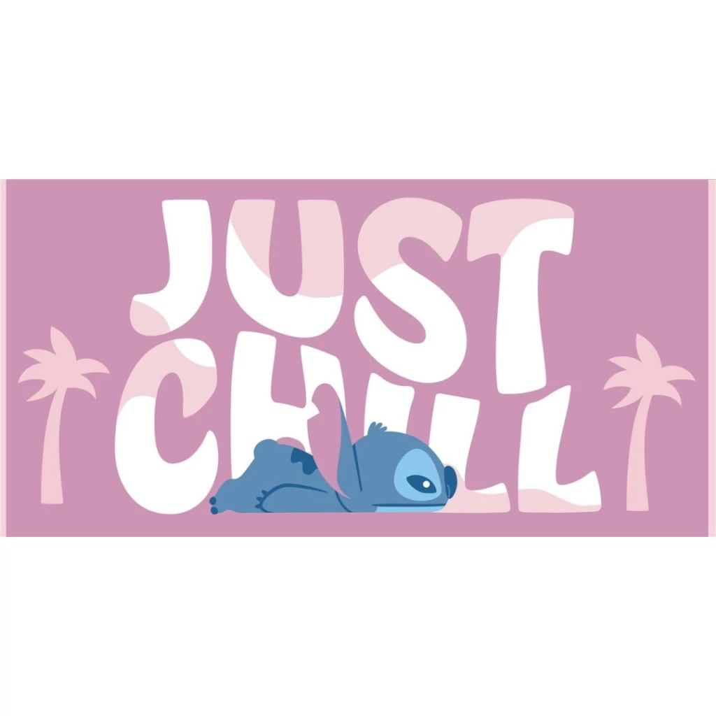 Disney Lilo és Stitch, A csillagkutya fürdőlepedő, strand törölköző 70x140cm (Fast Dry)