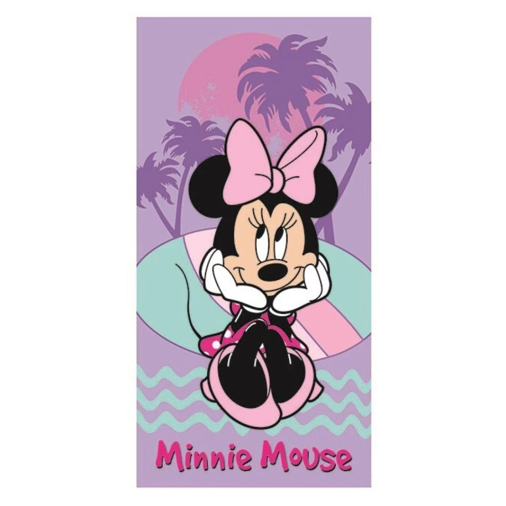 Disney Minnie fürdőlepedő, strand törölköző 70x140cm (Fast Dry)