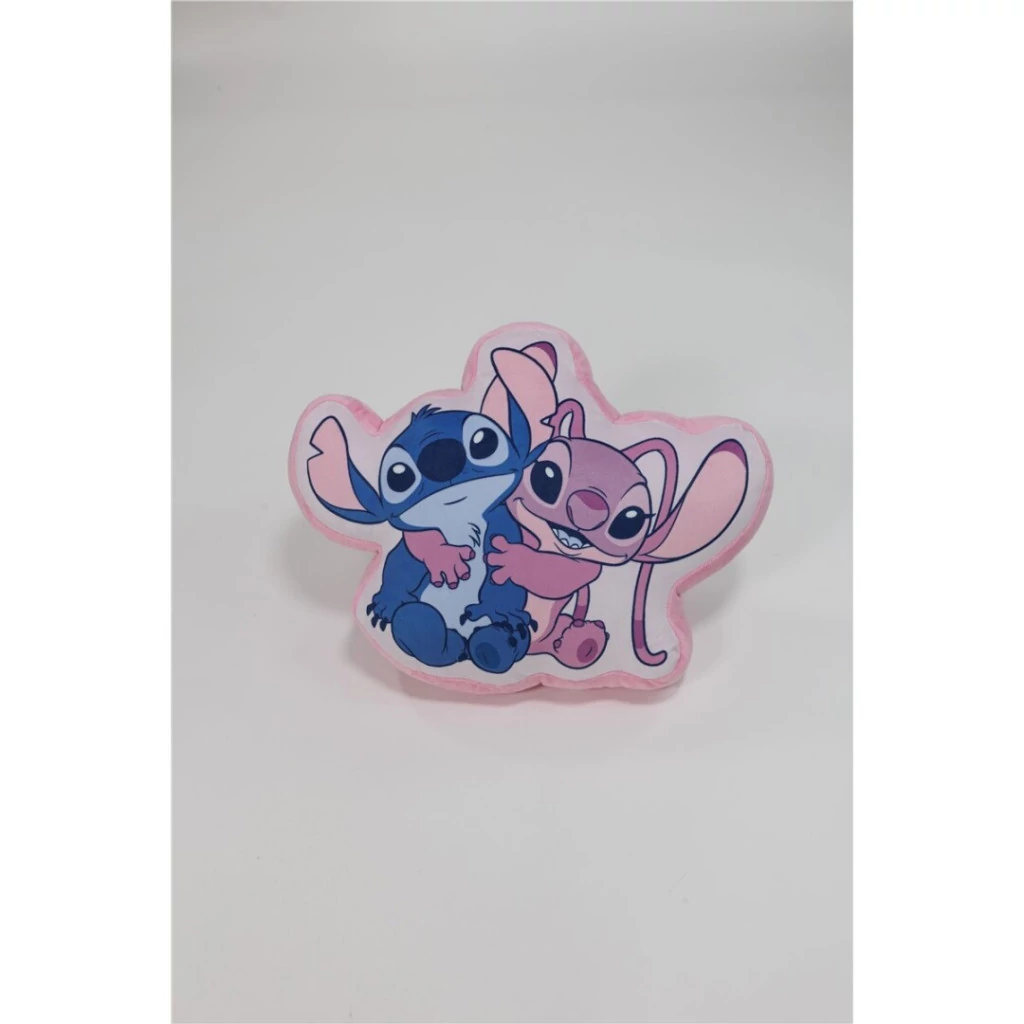 Disney Lilo és Stitch, A csillagkutya Couple formapárna, díszpárna Velúr