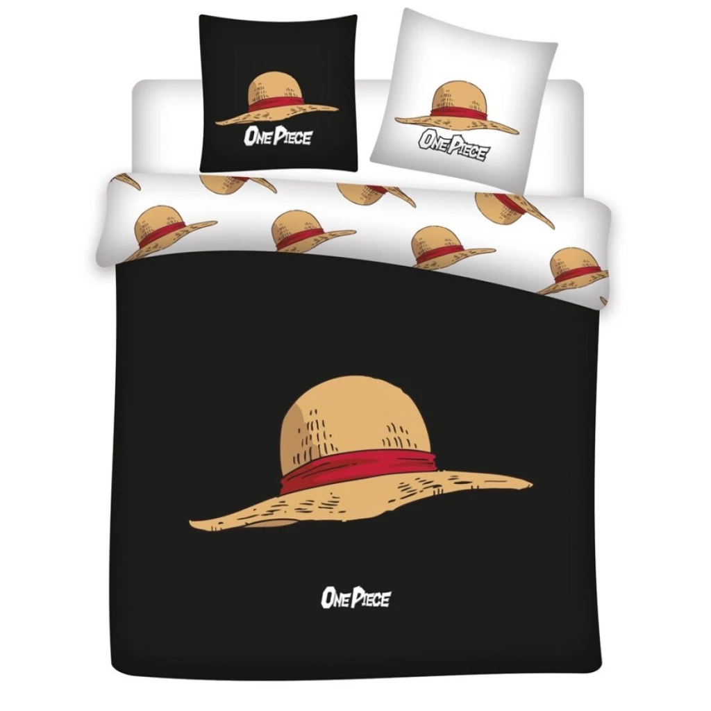 One Piece Hat dupla, kétszemélyes ágyneműhuzat 240×220cm, 65x65 cm
