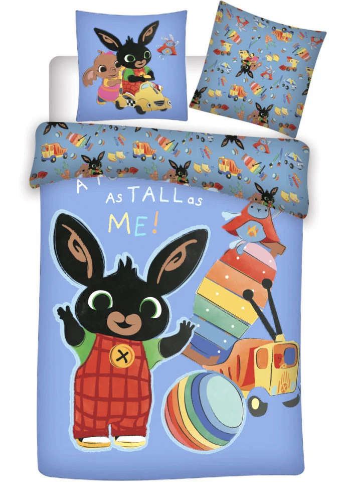 Bing Tall as Me gyerek, ovis ágyneműhuzat 100×135cm, 40×60 cm
