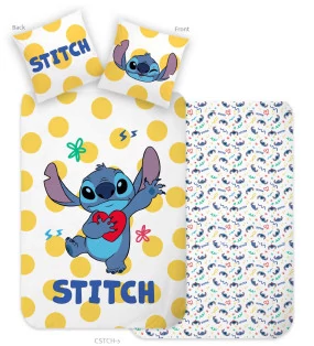 Disney Lilo és Stitch, A csillagkutya Dots gyerek, ovis ágyneműhuzat 100×135 cm, 40×60 cm