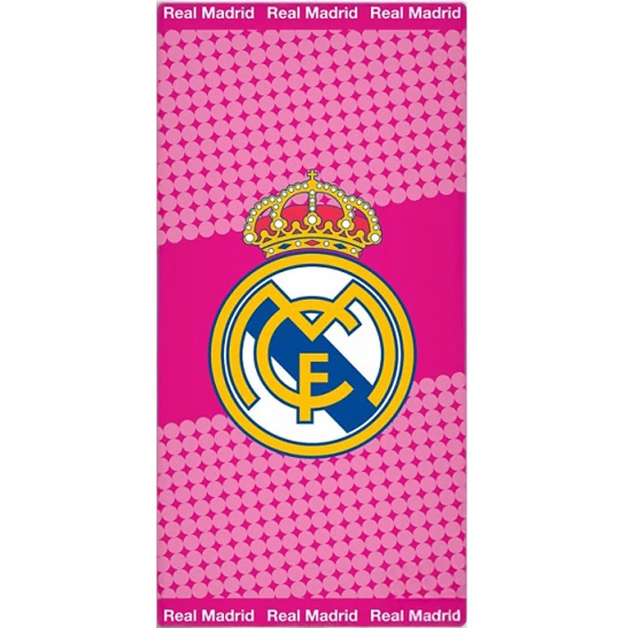 Real Madrid Pink fürdőlepedő, strand törölköző 70x140cm