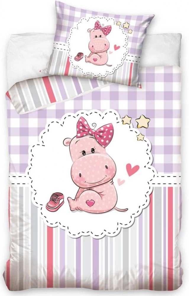 Viziló Cutie gyerek, ovis ágyneműhuzat 100×135cm, 40×60 cm