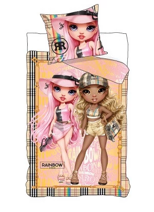 Rainbow High ágyneműhuzat 140×200cm, 70x90 cm