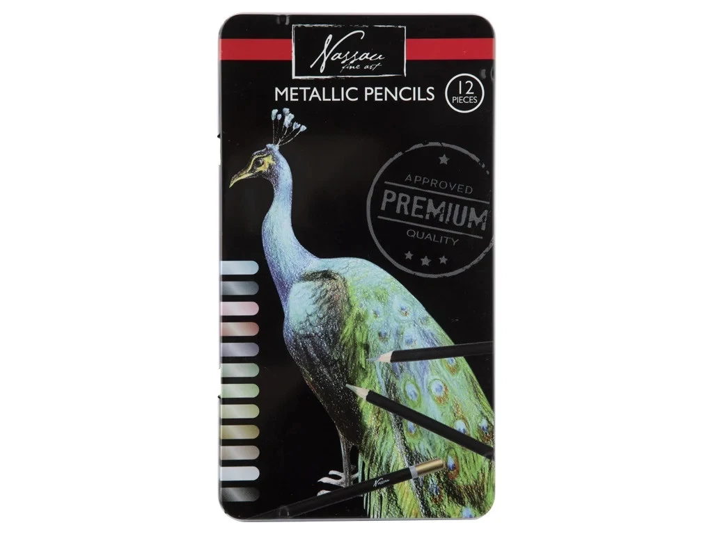 Metallic Nassau színes ceruza 12 db-os
