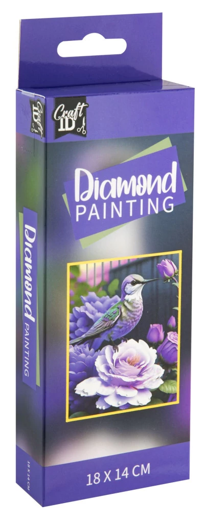 Madár Craft gyémántszemes kirakó 18x14 cm